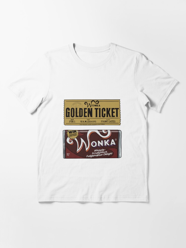 Wonka Bar with Golden Ticket Sticker for Sale by daniasdesigns