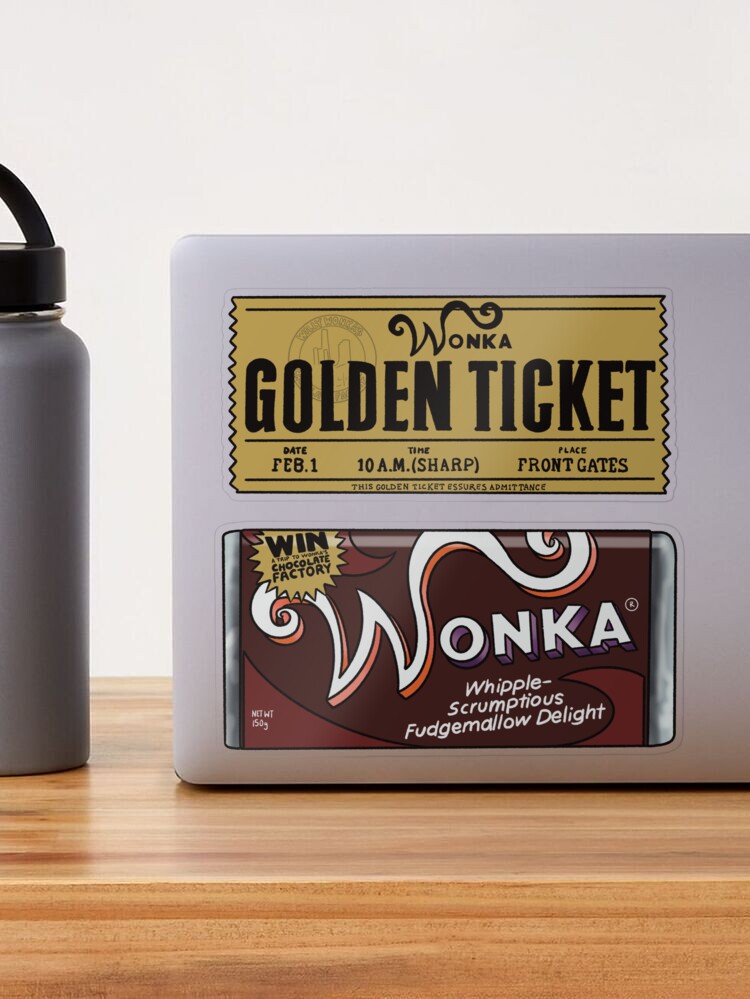 Willy Wonka Golden Ticket Cards - Box of 150