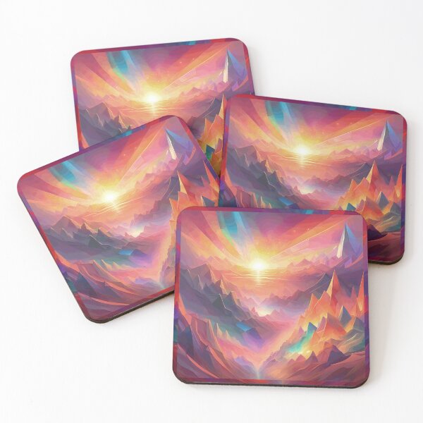 Item preview, prism crystal realm landscape 2023 tileartwork designed and sold by tileartwork.