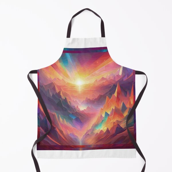 Item preview, prism crystal realm landscape 2023 tileartwork designed and sold by tileartwork.