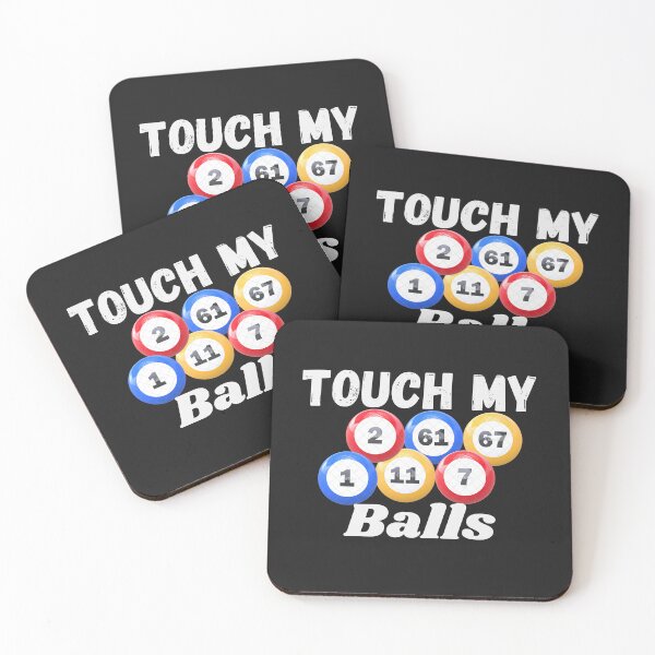 Item preview, Touch My Balls - Bingo Lover Gambler Gambling designed and sold by Mustaph-Shop.