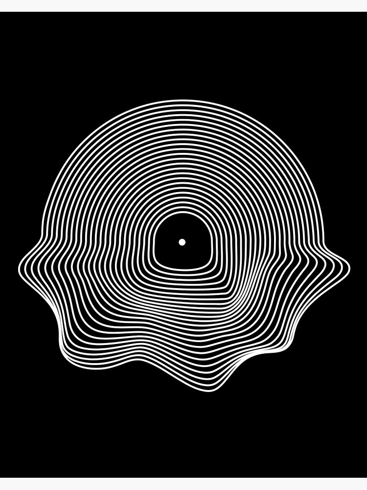 Music CD Optical Art Illusion