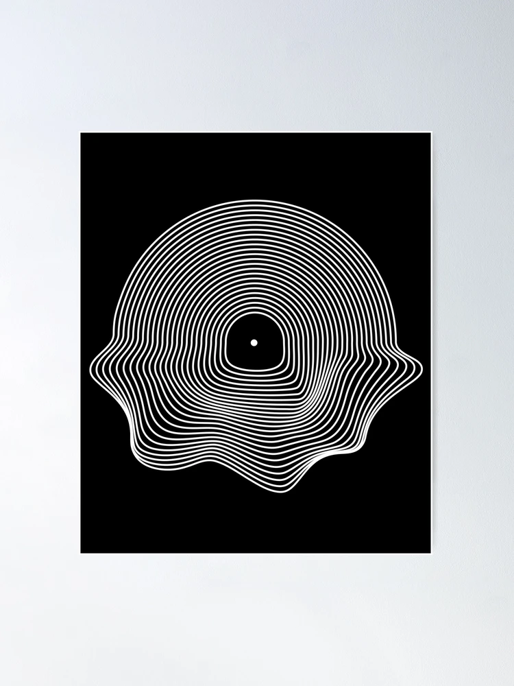 Music CD Optical Art Illusion