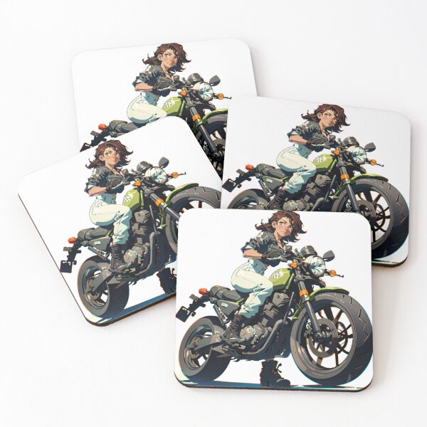 Item preview, girl on the bike designed and sold by CerresVictoria.