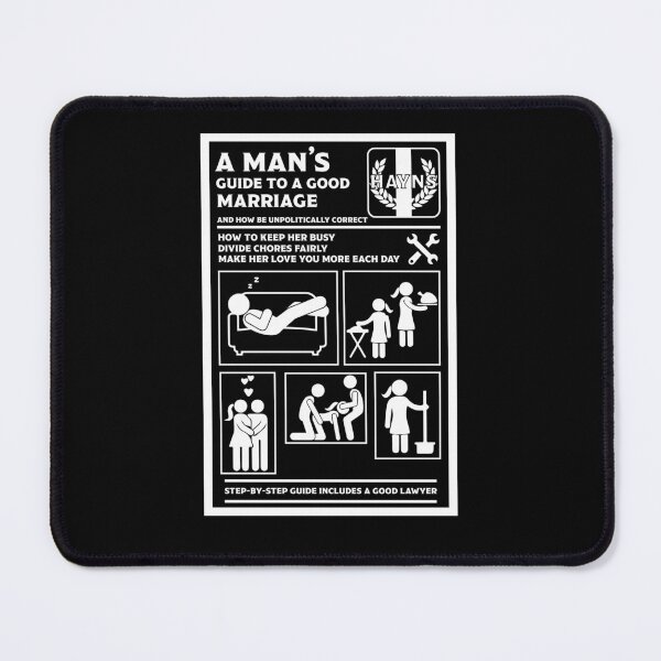 Item preview, A Man's Guide To Marriage designed and sold by happygiftideas.