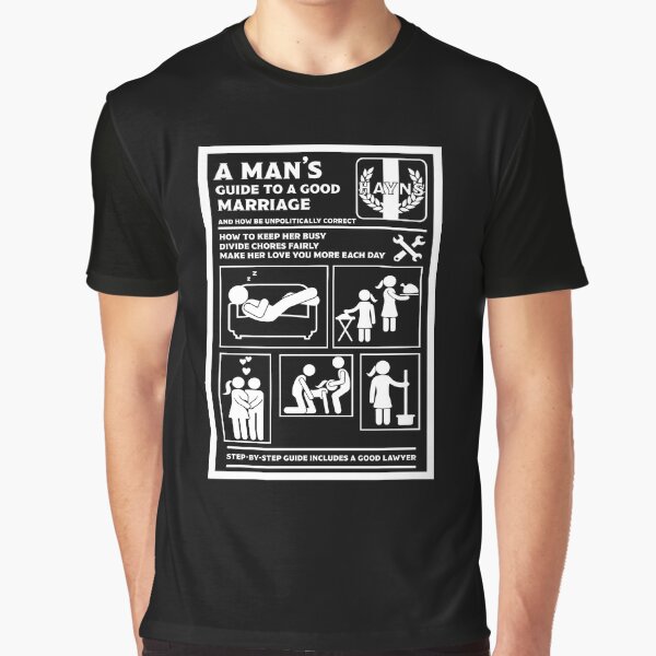 Item preview,  A Man's Guide To Marriage designed and sold by happygiftideas.