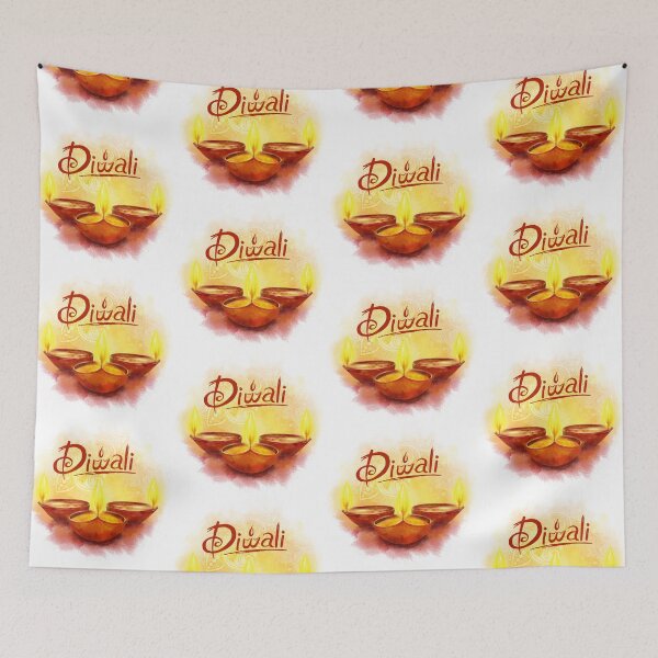 Item preview, Happy Diwali, Diwali candles designed and sold by TirrellColister.