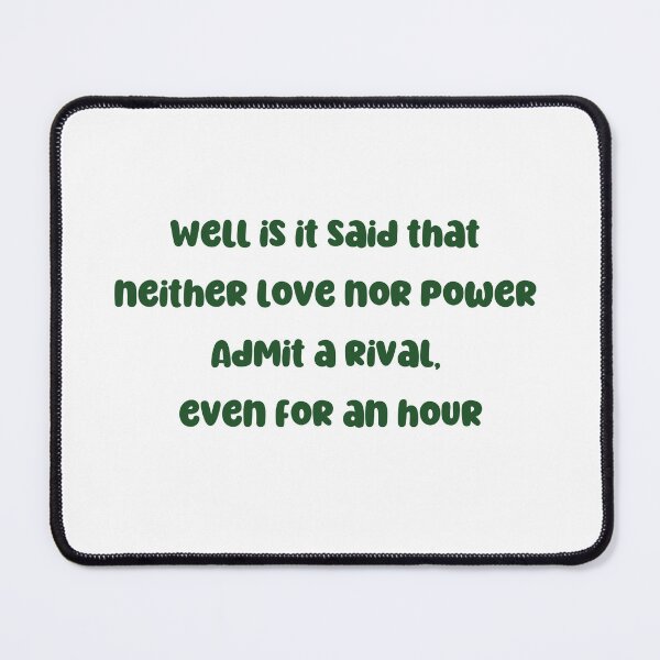Item preview, Chaucer's Insight - Love and Power Quote Artwork designed and sold by wordartistry.