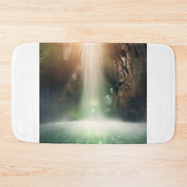 Item preview, waterfall inside cave designed and sold by EdicionesJML.