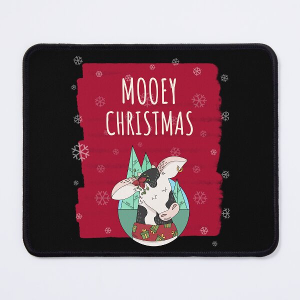 Item preview, Cow Lovers Mooey Christmas designed and sold by ModkMerch.