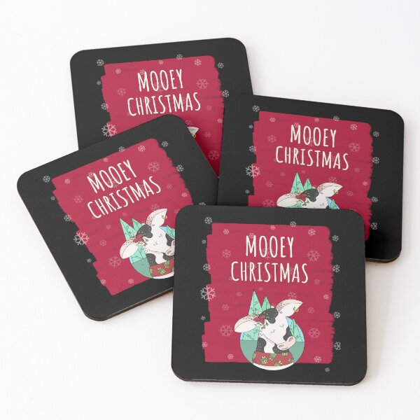 Item preview, Cow Lovers Mooey Christmas designed and sold by ModkMerch.