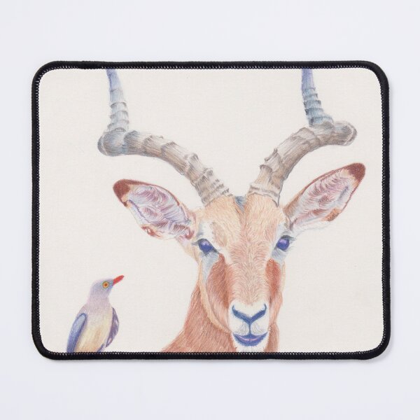 Item preview, Bird on antelopes back designed and sold by Sandra Johnston.