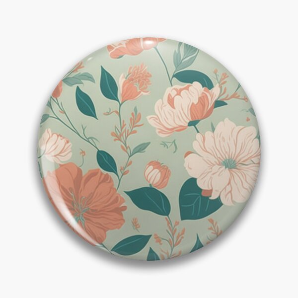 Item preview, Regal Elegance: A Cool and Royal Floral Pattern designed and sold by kn-clothing.