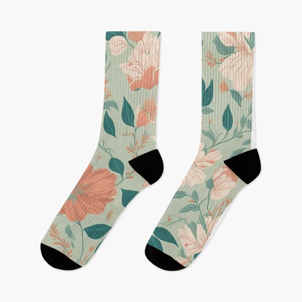 Item preview, Regal Elegance: A Cool and Royal Floral Pattern designed and sold by kn-clothing.