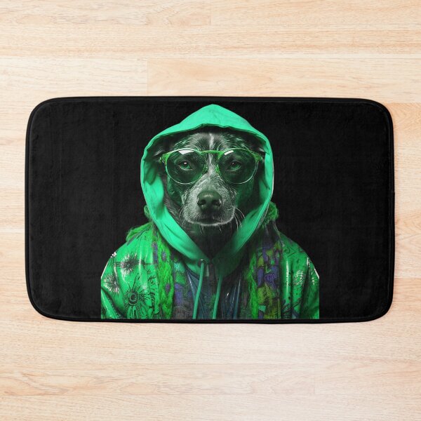 Item preview, The Cool Bad DOG : Portrait of an Anthropomorphic Dog designed and sold by AnubisArtUSA.