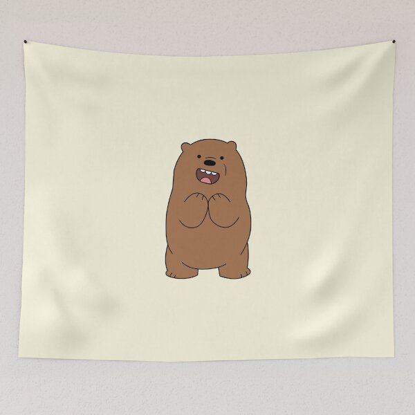 Item preview, We bare bears Grizzly bear designed and sold by kidcartoon.