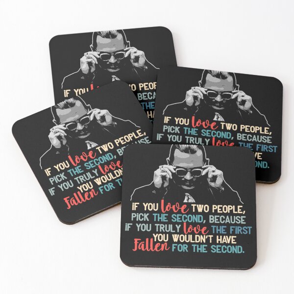Item preview, Jóhnný Dépp said Love The First and the Second funny vintage quote designed and sold by PlatyConrad81.