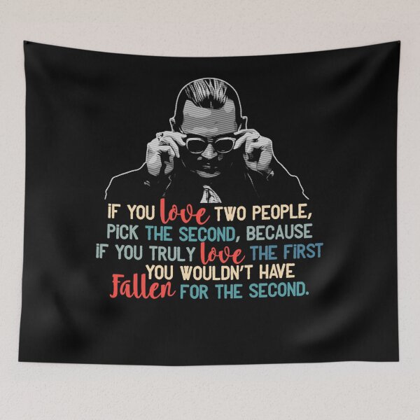 Item preview, Jóhnný Dépp said Love The First and the Second funny vintage quote designed and sold by PlatyConrad81.
