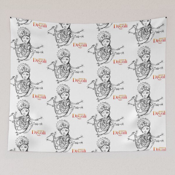 Item preview, Durga goddess in Diwali designed and sold by TirrellColister.