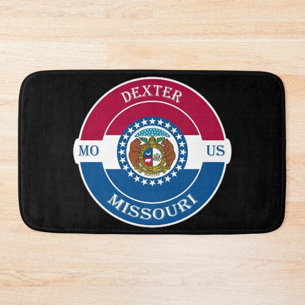 Item preview, Dexter Missouri Flag USA Seal Stamp Badge Travel Souvenir designed and sold by TeeHome.