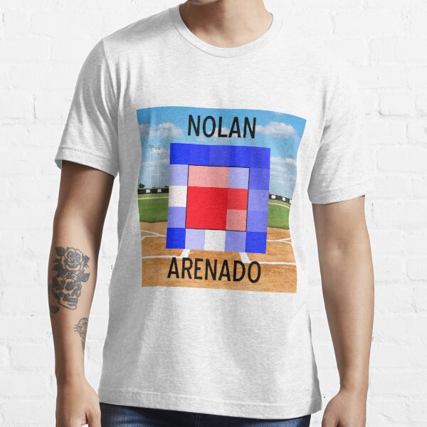 Heart Jersey Number - Nolan Arenado T-Shirt, Colorado Pro Baseball