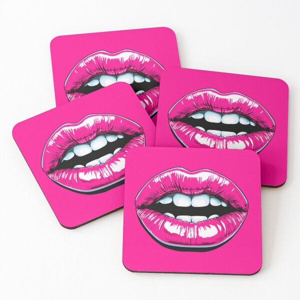 Item preview, Pink Lips - Pop Art designed and sold by TheKinEmporium.