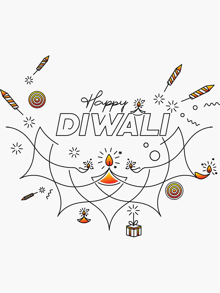 Decoration Diwali Hinduism Icon Outline Style Stock Vector by ©iconfinder  522514302