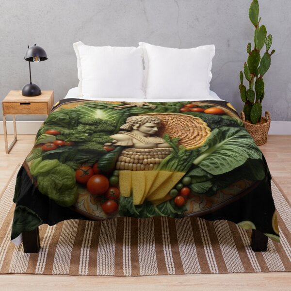 Item preview, A human image makes with vegetables designed and sold by isBotStore.