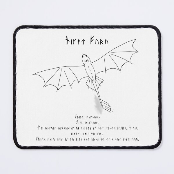 Item preview, Night Fury Book of Dragons Entry designed and sold by TheSimpleEdge.