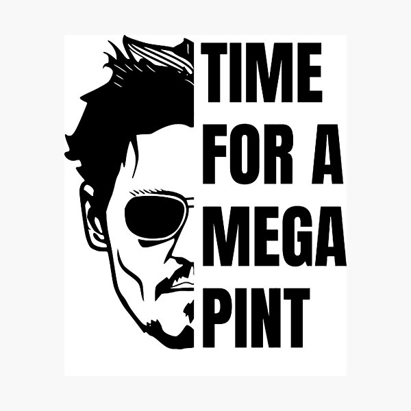 Item preview, Time For a Mega t Dépp designed and sold by ArtClothesniko.