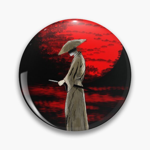 Item preview, Braivsol red moon samurai designed and sold by Braivsol.