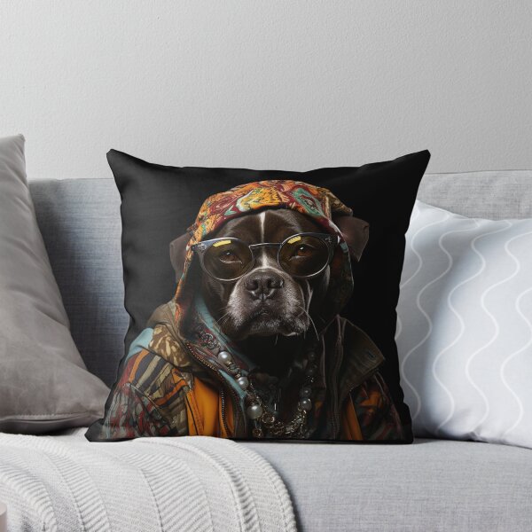 Item preview, The Cool Bad DOG : Portrait of an Anthropomorphic Dog designed and sold by AnubisArtUSA.