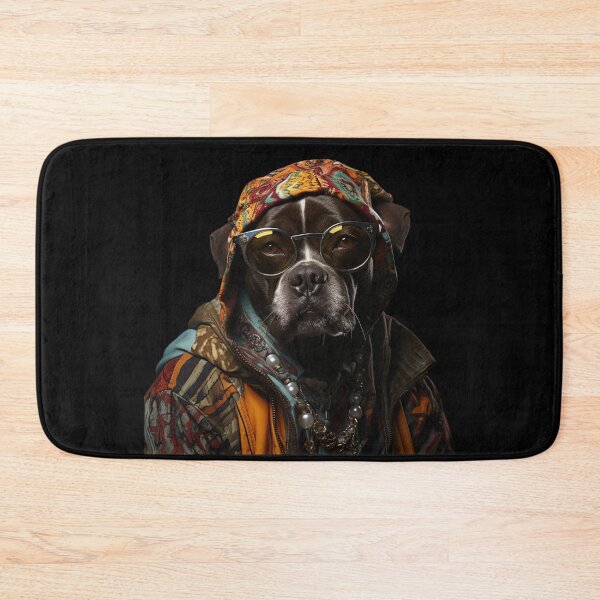 Item preview, The Cool Bad DOG : Portrait of an Anthropomorphic Dog designed and sold by AnubisArtUSA.