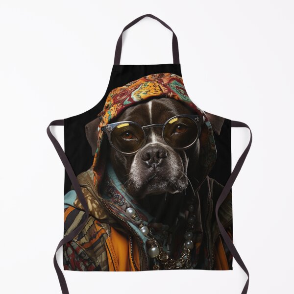 Item preview, The Cool Bad DOG : Portrait of an Anthropomorphic Dog designed and sold by AnubisArtUSA.