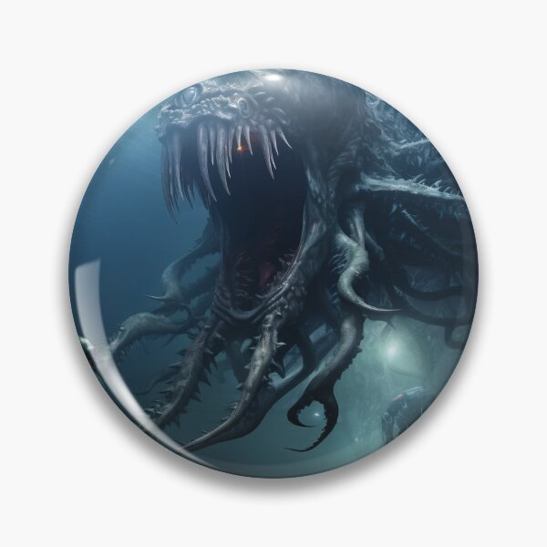 Item preview, Sea monster vs human designed and sold by KostasCreations.