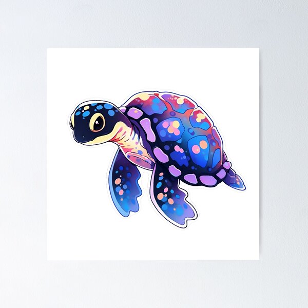 Item preview, Sea Turtle | The Bluest of The Blue | Ocean Explorer designed and sold by ZEESDESIGN.