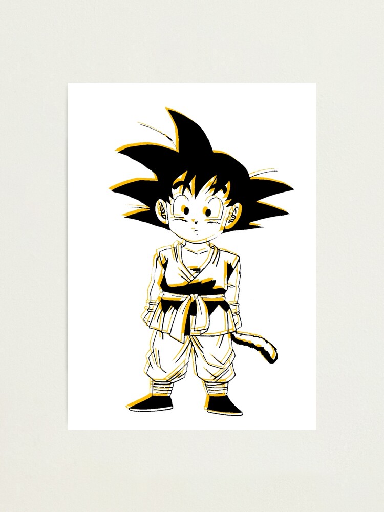 young-goku-anaglyph-stencil-orange-photographic-print-for-sale-by-lhay-redbubble