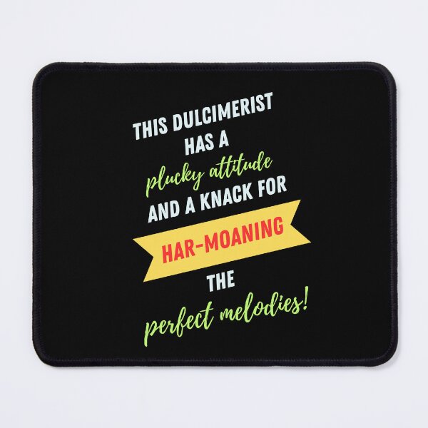 Item preview, Dulcimer Player Puns designed and sold by ojdart.