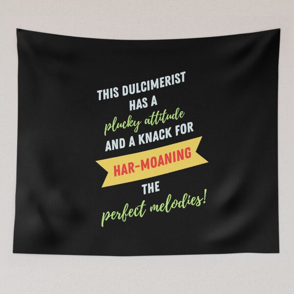 Item preview, Dulcimer Player Puns designed and sold by ojdart.
