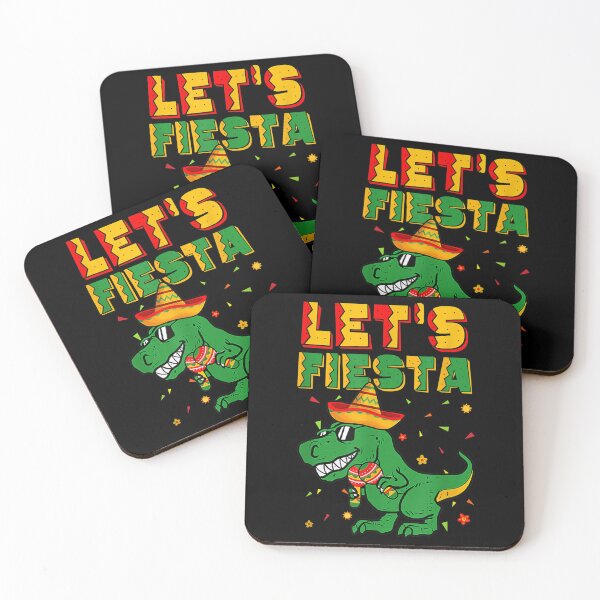 Item preview, T Rex Dino Cinco De Mayo Let's Fiesta Mexico  designed and sold by GibbsTorvoArtF.