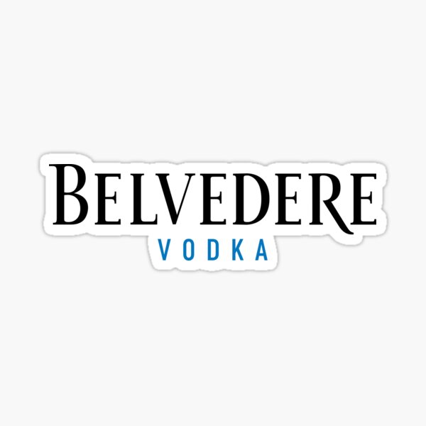 Stickers Belvedere Vodka Logo 02 - Art & Stick