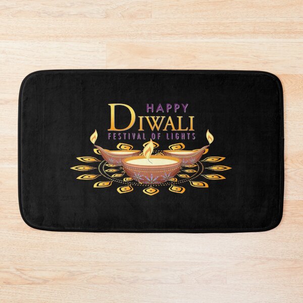 Artikelvorschau, Diwali-Kerzen mit Rangoli, Diwali-Kerzen, Diwali-Rangoli entworfen und verkauft von TirrellColister.
