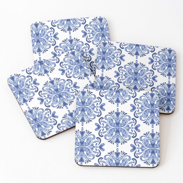 Item preview, Majolica Ceramic pattern blue designed and sold by Lucia-Fox.