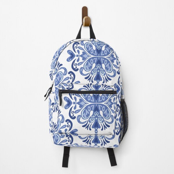 Item preview, Majolica Ceramic pattern blue designed and sold by Lucia-Fox.