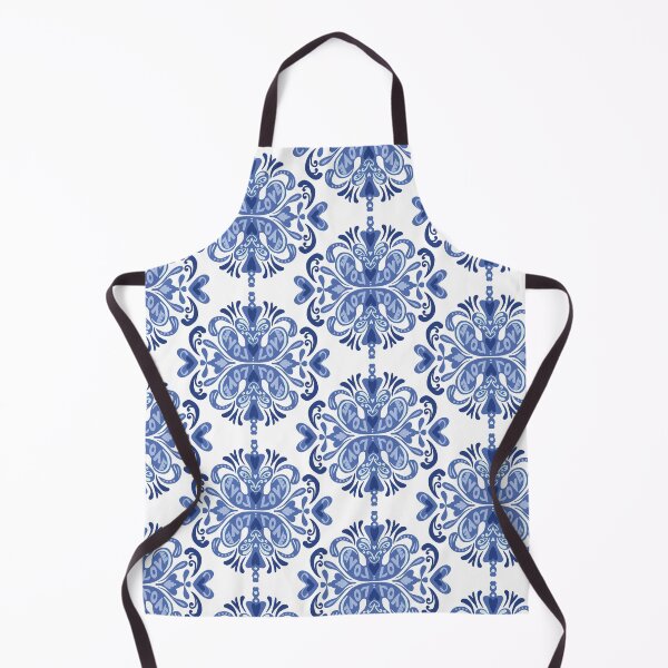 Item preview, Majolica Ceramic pattern blue designed and sold by Lucia-Fox.