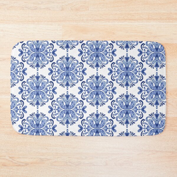 Item preview, Majolica Ceramic pattern blue designed and sold by Lucia-Fox.