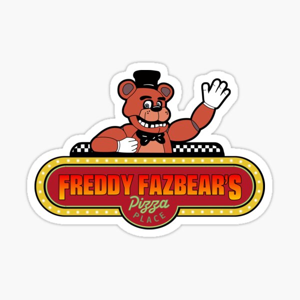 8-bit FNAF World - Five Nights At Freddys - Sticker