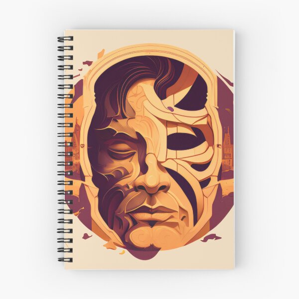 Item preview, Grimacing, Venetian-style mask imprisons a man. designed and sold by neerajgenius.