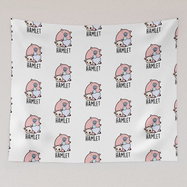 Item preview, Hamlet Shakepeare Funny Baby Pig Puns  designed and sold by punnybone.