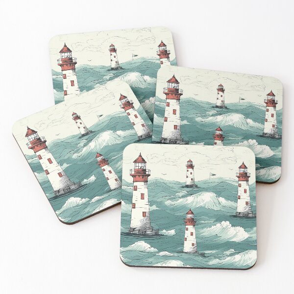 Item preview, Lighthouses vintage designed and sold by Fran Fryberg.